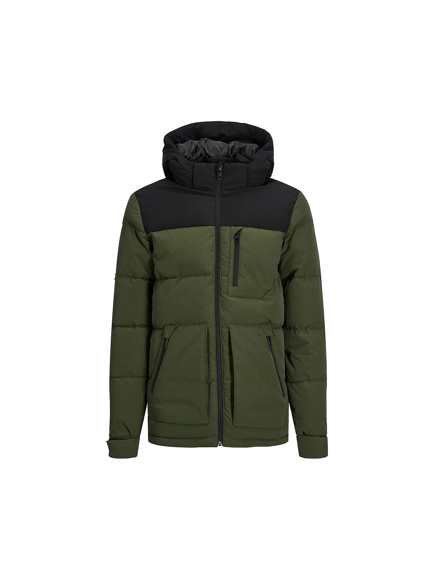 JACK & JONES | Jungen Steppjacke JCOOTTO | dunkelgrün